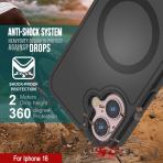 Punkcase Apple iPhone 16 Plus Spartan 2.0 Klf 
