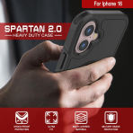 Punkcase Apple iPhone 16 Plus Spartan 2.0 Klf 