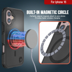 Punkcase Apple iPhone 16 Plus Spartan 2.0 Klf 