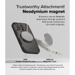 Rin gke iPhone 16 Pro Alles Klf-Gunmetal
