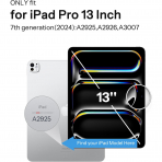 SPARIN iPad Air M3/M2 Hybrid Klf (13 in)-Navy Blue
