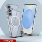 PunkCase Samsung Galaxy S25 Plus ClearMag Klf
