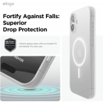 elago Apple iPhone 16 Plus Hybrid effaf Klf-Matte Clear