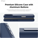 elago Apple iPhone 16 Plus Manyetik Klf-Jean Indigo