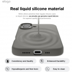 elago Apple iPhone 16 Plus Manyetik Klf-Medium Gray