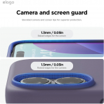 elago Apple iPhone 16 Plus Silikon Klf-Deep Lavender