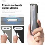 elago Apple iPhone 16 Plus Silikon Klf-Medium Grey