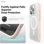 elago Apple iPhone 16 Pro Max Hybrid effaf Klf-Matte Pink