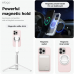 elago Apple iPhone 16 Pro Max Manyetik Klf-Lovely Pink