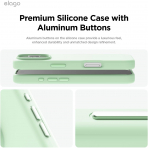 elago Apple iPhone 16 Pro Max Manyetik Klf-Soft Mint