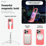 elago Apple iPhone 16 Pro Max Manyetik Klf-Pink