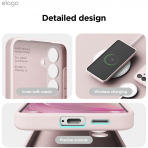 elago Samsung Galaxy S25 Plus Silikon Klf-Lovely Pink