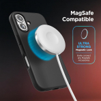 Encased iPhone 16 Plus Manyetik Klf-Black