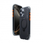 TORRAS iPhone 15 Pro Max Ostand Q3 Air Klf-Shadow Black 