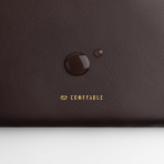 Comfyable Deri Laptop antas (13-14 in)-Chocolate 