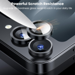 WSKEN Galaxy Z Flip 7 Kamera Lens Koruyucu-Black