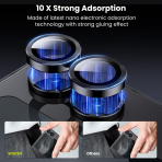 WSKEN Galaxy Z Flip 7 Kamera Lens Koruyucu-Black