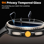Misxi Galaxy Watch 8 40mm Privacy Ekran Koruyucu(3Adet)