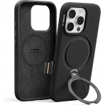TORRAS iPhone 16 Pro Q3 Silikon Klf-Black 