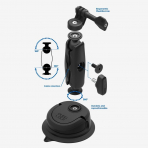 Quad Lock GoPro 360 Aksiyon Kameras Kiti(Small)