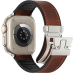 WestEagle Apple Watch 10 46mm Deri Kay-Brown