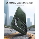 ESR Apple iPhone 17 Pro Max Standl Klf -Frosted Green