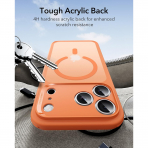 ESR Apple iPhone 17 Pro Max Hybrid Klf -Frosted Orange 