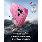 ESR Apple iPhone 17 Pro Max Cyber MagSafe Klf -Cyber Pink 