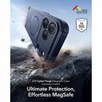 ESR Apple iPhone 17 Pro Max Cyber MagSafe Klf -Cyber Navy Blue