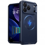 ESR Apple iPhone 17 Pro Max Cyber MagSafe Klf -Cyber Navy Blue