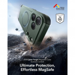 ESR Apple iPhone 17 Pro Max Cyber MagSafe Klf -Cyber Green