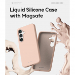 Goospery Samsung Galaxy S25 Plus Liquid Klf -Pink 