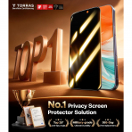 TORRAS iPhone 17 Pro Privacy Ekran Koruyucu(2 Adet)