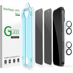 amFilm iPhone 17ProMax Privacy Ekran Koruyucu(2+4Paket)