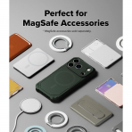Rin gke Apple iPhone 17 Pro Max Rugged MagSafe Klf-Magnetic Dark Green