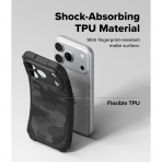 Rin gke Apple iPhone 17 Pro Max Rugged MagSafe Klf-Magnetic Camo Black 