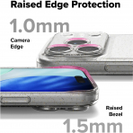 Rin gke Apple iPhone 17 Pro Max Air Klf-Glitter Clear