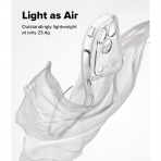 Rin gke Apple iPhone 17 Pro Max Air Klf-Glitter Clear