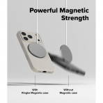 Rin gke Apple iPhone 17 Pro Max Silikon Klf-Stone