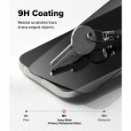Rin gke iPhone Air Privacy Ekran Koruyucu(2 Adet)