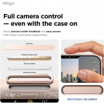 elago Apple iPhone 17 Pro Manyetik Deri Klf-Lovely Pink
