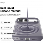 elago Apple iPhone 17 Pro Max Manyetik Klf-Deep Lavender