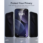 ESR iPhone 17 Pro Privacy Ekran Koruyucu (3 Adet)