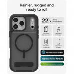 ZAGG Apple iPhone 17 Pro Rainier Klf-Smoke Black