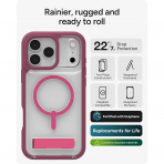 ZAGG Apple iPhone 17 Pro Rainier Klf-Red Black Cherry