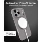 ZAGG Apple iPhone 17 Pro Luxe Snap Klf-Gray