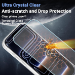 Temdan Apple iPhone 17 Pro Max effaf Klf -Transparent