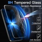 JETech iPhone 17 Pro Privacy Mat Ekran Koruyucu(2Adet)