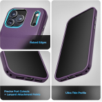 ENCASED Apple iPhone 17 Pro Max Cache Czdan Klf-Purple