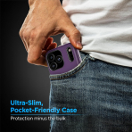 ENCASED Apple iPhone 17 Pro Max Cache Czdan Klf-Purple
